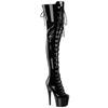 Pleaser - ADORE3022 Cuissardes à plateforme - Noir Product image